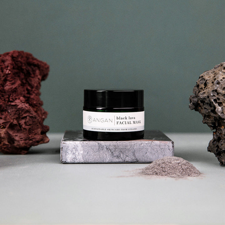 Black Lava Face Mask